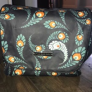 Petunia Pickel Bottom Boxy Backpack Peacock